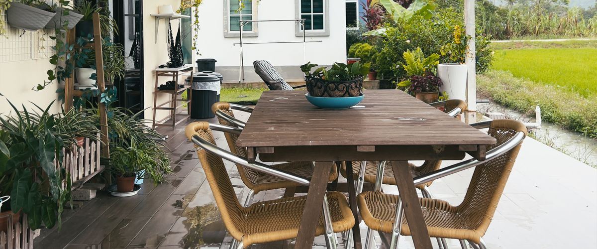 A Malaysian terrace house, representing the home-care option