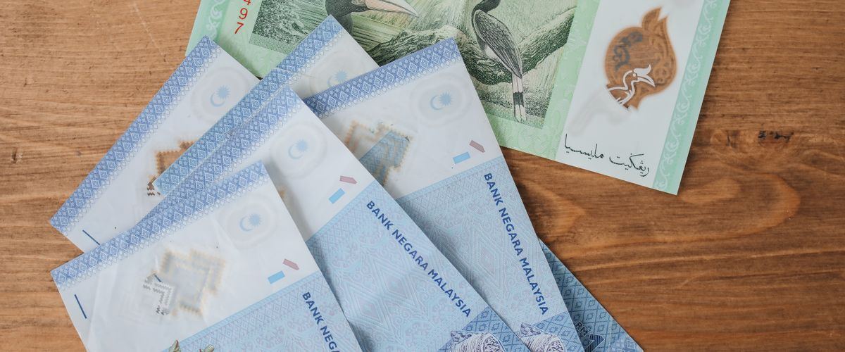 Malaysian ringgit banknotes, the currency care fees are paid in