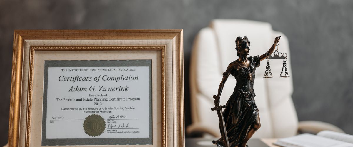 A caregiver training certificate