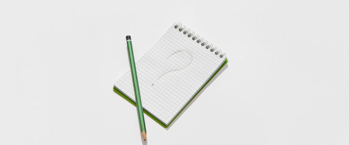 A notebook of questions to bring to a nursing home visit