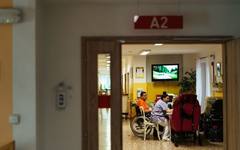 A resident's room in a nursing home